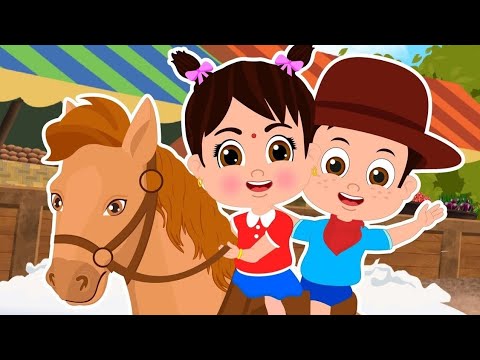 Ek Chhabila Ghoda Tha | एक छबीला घोड़ा | Lakdi Ki Kathi | Nursery YouTube Lakdi ki Kathi Kalu Madari