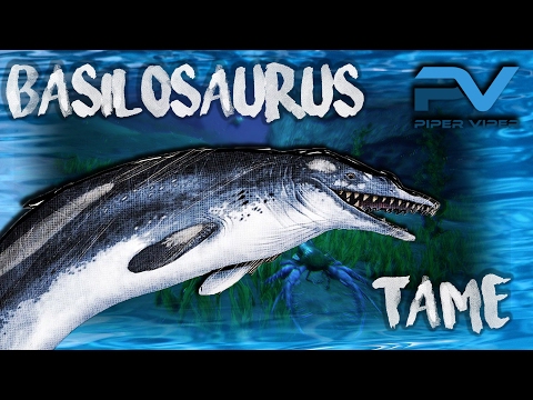 ARK | THE CENTER | TAMING A BASILOSAURUS!