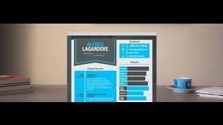 CV Moderne "Sociable" - by Mycvfactory