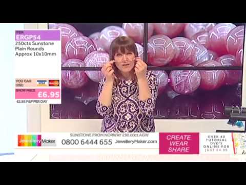 Silver Diamonds on JewelleryMaker Live Late Show 22/05/2015