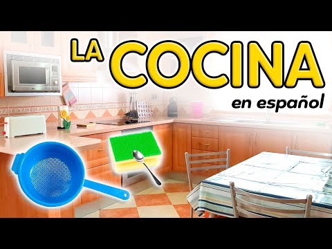 The kitchen in Spanish - Vocabulary