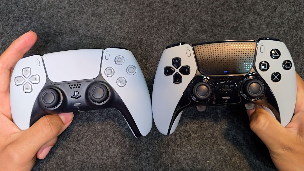 DUALSENSE VS DUALSENSE EDGE - COMPARATIVO