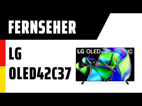 Fernseher LG OLED42C37LA (OLED42C38LA) | TEST | Deutsch