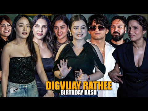 UNCUT - Digvijay Rathee Birthday Bash | Chahat Pandey, Chum Darang, Ankita Lokhande, Sachin Sharma