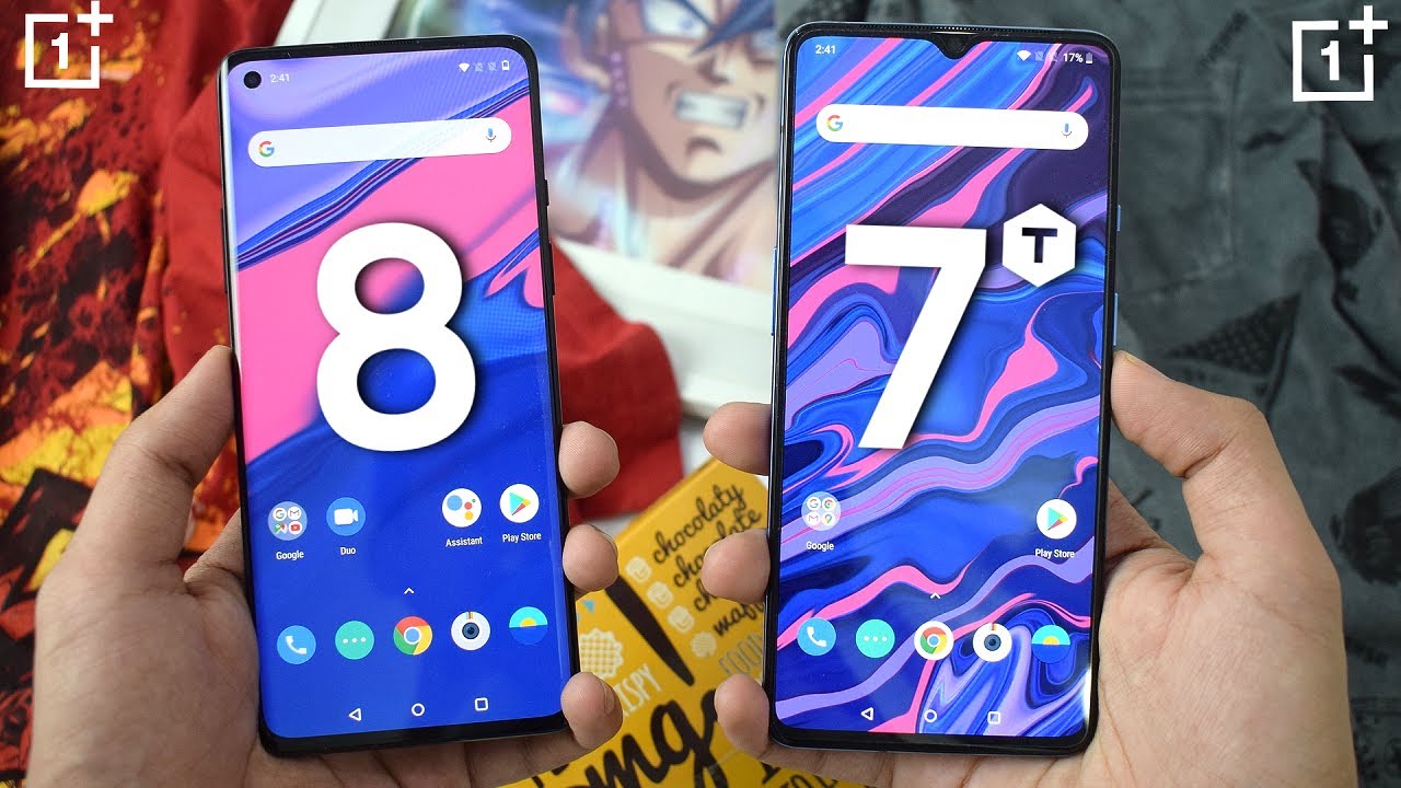OnePlus 8 vs OnePlus 7T Full Comparison - Speed Test + Camera Review