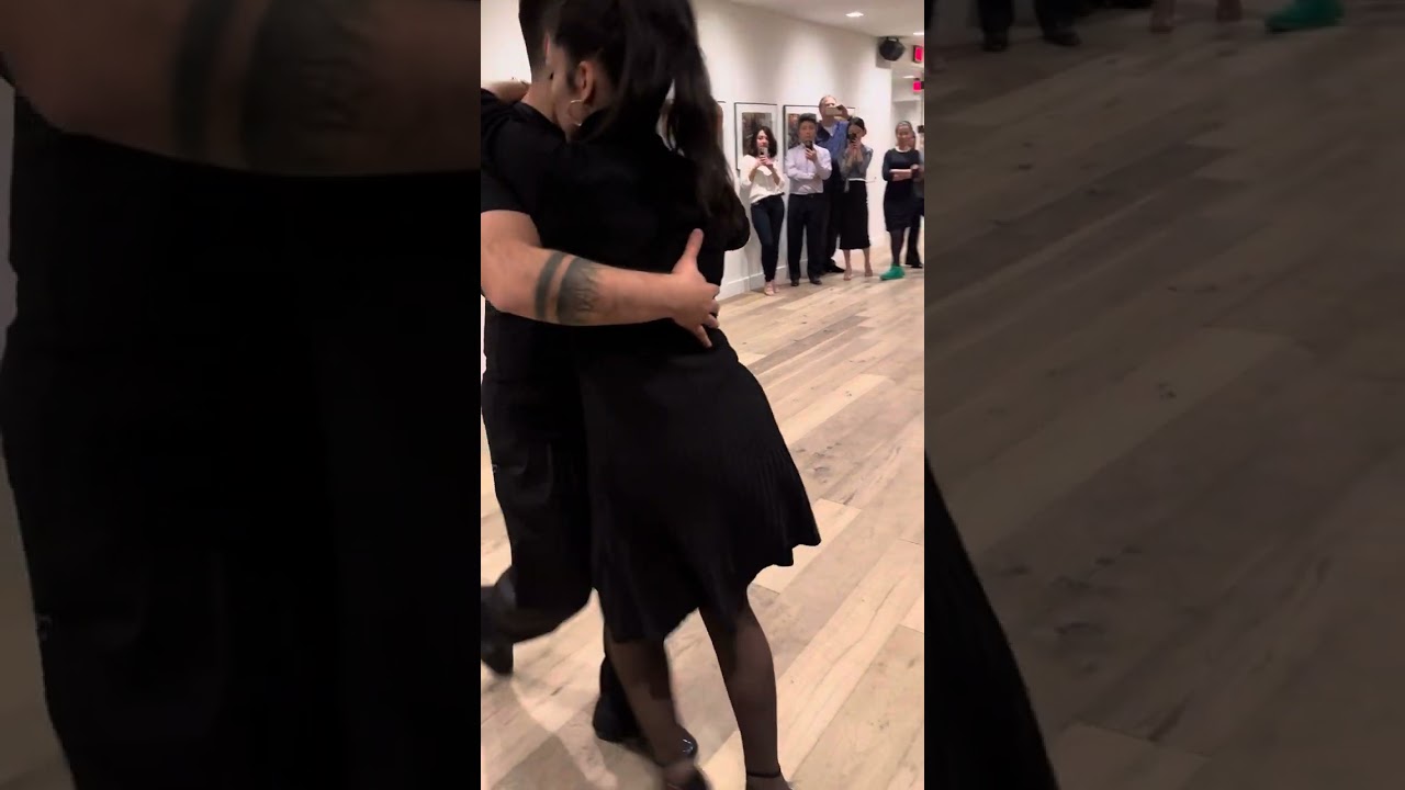 Video thumbnail for Tango lesson: Jonathan Saavedra & Clarisa Aragón. Washington DC 12/14/2023