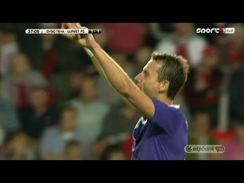 Dusan Vasiljevic gólja a DVSC-Teva - Újpest FC mérkőzésen