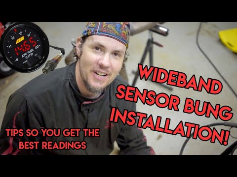 Wideband Sensor Bung Install, How To Do It Correctly For The Best Readings!