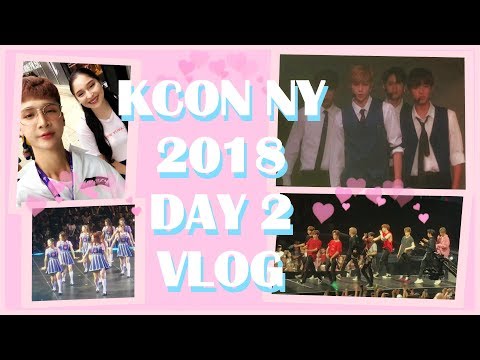 KCON NY 2018 DAY 2 VLOG - WANNA ONE, NCT 127, EXID, FROMIS_9, GOLDEN CHILD