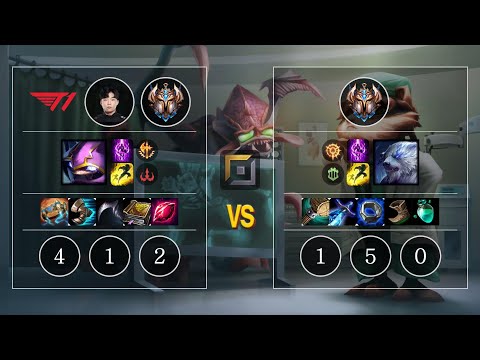 T1 Canna Kennen vs Volibear Top - KR Patch 10.12
