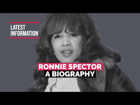 Ronnie Spector Life and Death - A Biography