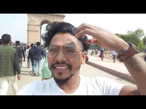 Indian Gate Naya Delhi And Video 12.10.2019
