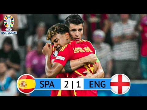 Spain vs England | 2-1 | EURO Final 2024 Highlights