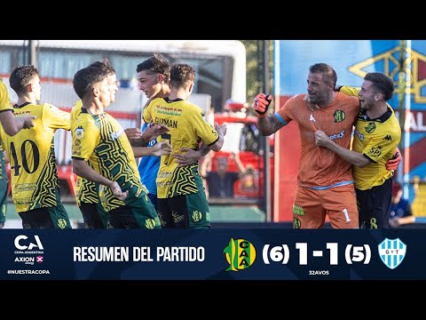 32avos: Aldosivi 1 (6) - Gimnasia y Tiro de Salta 1 (5)