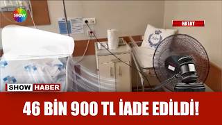 Doğum için ödediği parayı geri aldı!