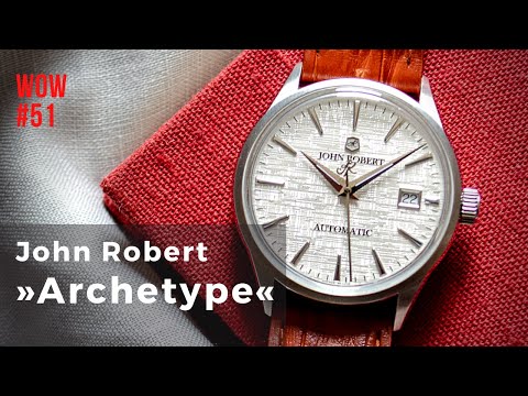The Return of the Linen Dial. Microbrand John Robert's "Archetype"  // Watch of the Week. Review #51