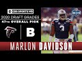 The Atlanta Falcons select a TECHNICALLY SKILLED Marlon Davidson with the 47th pick | 2020 NFL Draft