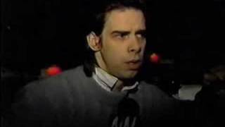 Nick Cave TV Interview RPM Club Toronto, Canada circa 1989