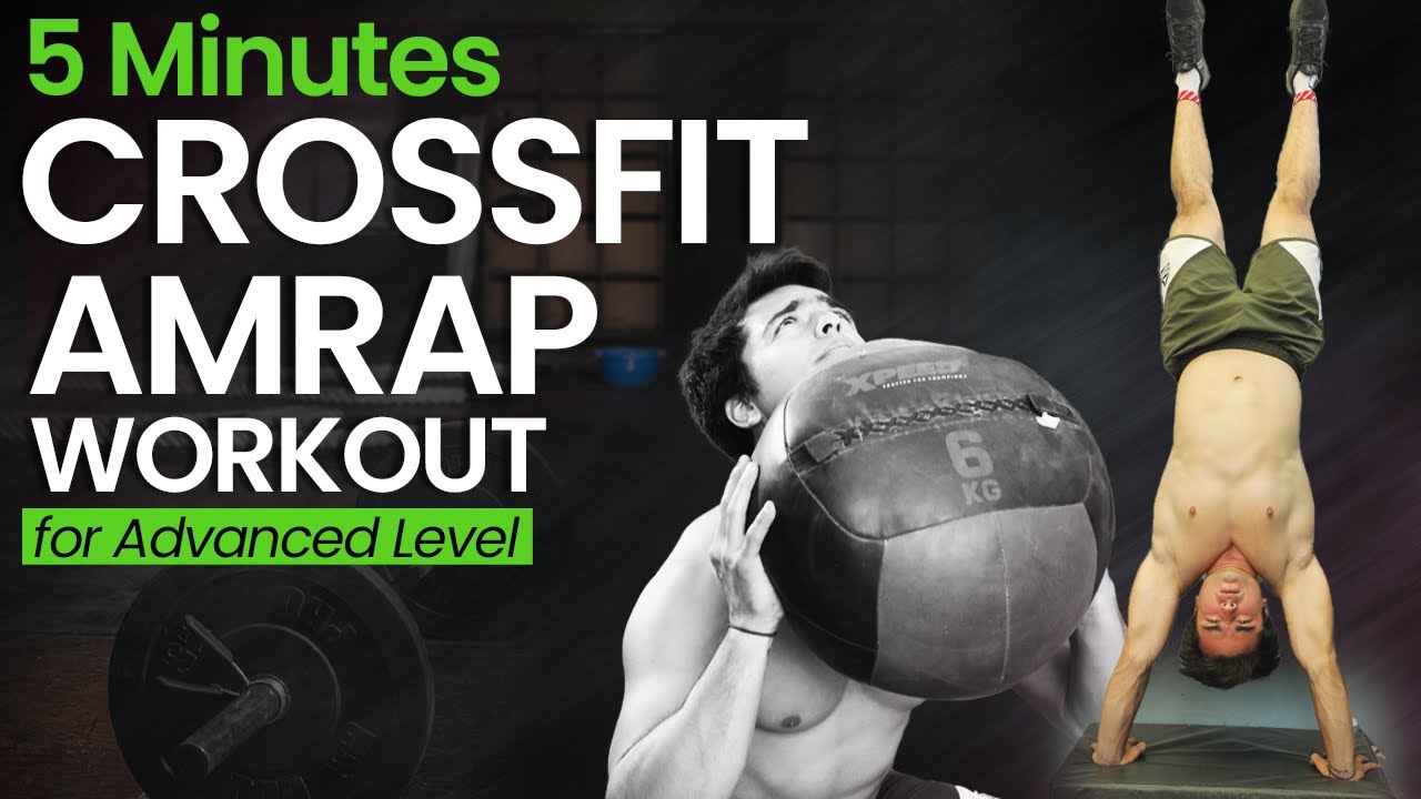 Coach Rishabh Grover Shares 5-Minute Advanced CrossFit AMRAP Challenge for Intense Fitness Gains