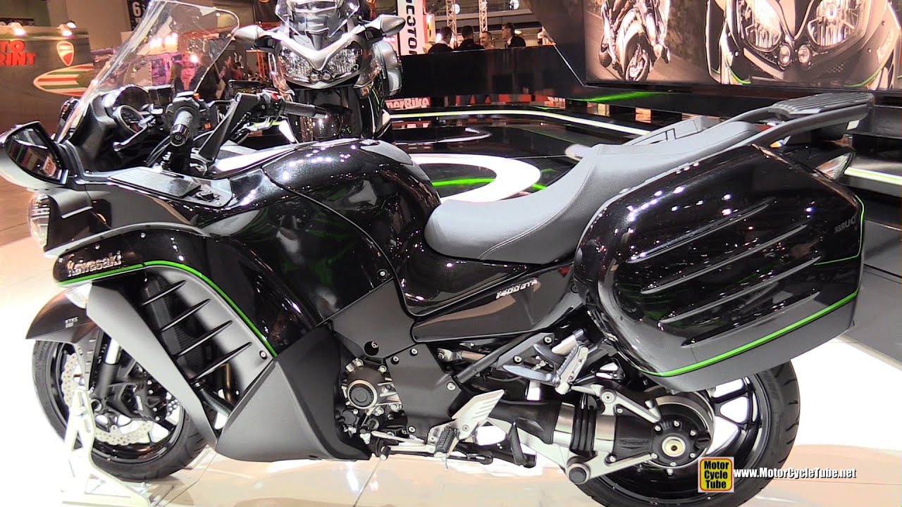 2015 Kawasaki 1400GTR - Walkaround - 2014 EICMA Milano Motocycle Exhibition