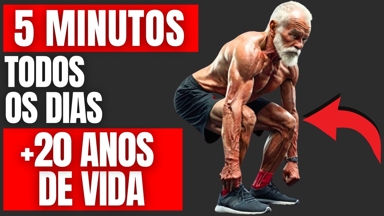 Apenas UM EXERCÍCIO simples PROLONGARÁ SUA VIDA em 20 ANOS