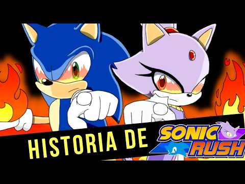 SONIC ENFRENTA BLAZE  | HISTORIA DE SONIC RUSH Video