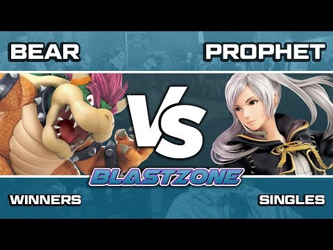 PSG Blastzone: Bear (Bowser/Mii Fighter) vs Prophet (Robin/Pokemon Trainer) - Winners Round 2