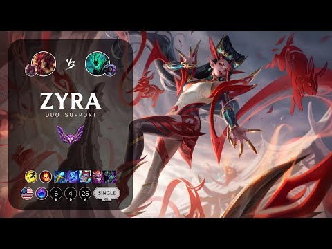 Zyra Support vs Thresh - NA Master Patch 13.5