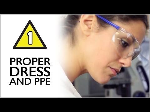Proper Dress and PPE / Lab Safety Video Part 1