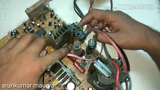 How to identify and solve Eht related fault  in slim model crt  tv