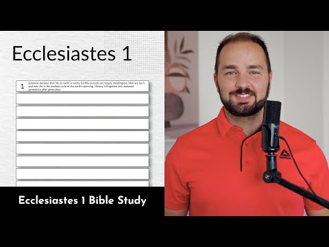 Ecclesiastes 1 - Bible Study and Explanation in 5 Minute