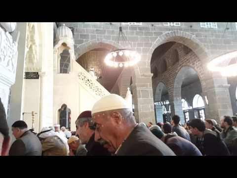 Diyar-ı bekr Ulu Cami imamı Osman yağmur cuma hutbesinden bir kesit