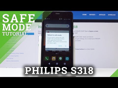 Safe Mode in PHILIPS S318 - Diagnose Installed App Problem
