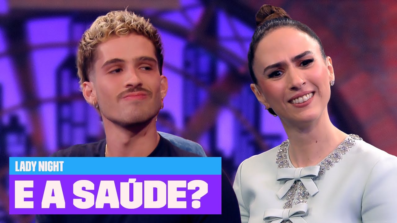 INTIMIDADE! Tatá Werneck faz perguntas OUSADAS para João Guilherme! 👀 | Lady Night | Multishow