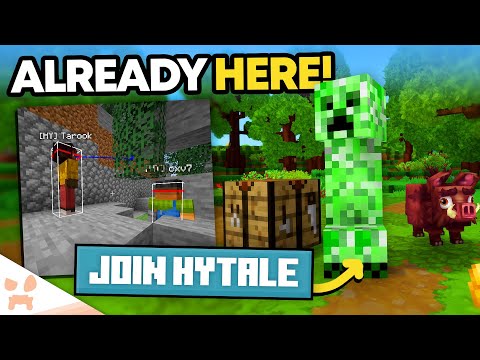 MINECRAFT HYTALE CROSSPLAY IS OFFICIALLY HERE AND ITS ACTUALLY SO COOL…