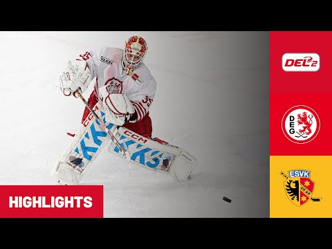 DEL2: Düsseldorfer EG vs. ESV Kaufbeuren | Highlights