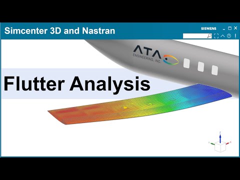 Understanding Aircraft Flutter and Predicting It with Simcenter 3D and Nastran