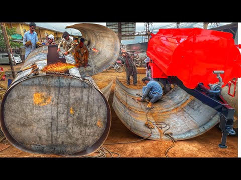 We made insane water tank with very limited resources and equipments | Budget manufacturing