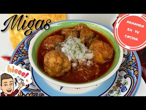 Migas De Pan a mi Estilo Video