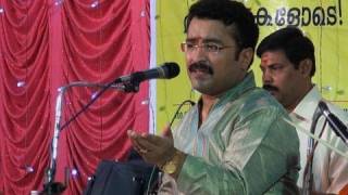 Carnatic vocal concert by Trivandrum K. Krishnakumar 