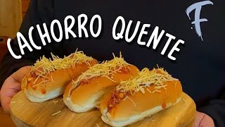 O MELHOR CACHORRO QUENTE DE SÃO JOÃO DO MUNDO! | CANSEI DE SER CHEF #receita #cachorroquente #brazil