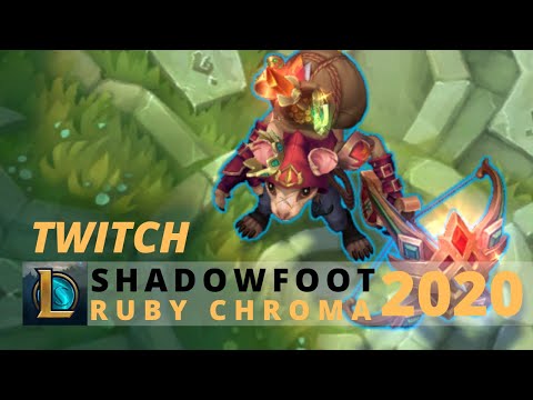 Shadowfoot Twitch Ruby Chroma 2020 - League Of Legends