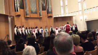 Cantus performing Vuelie (from Frozen)