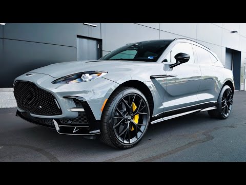 Thumbnail for 2026 Aston Martin DBX S Walkaround + POV Drive | China Grey / Onyx Black by Aston Martin