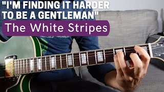 How to Play "I'm Finding it Harder to be a Gentleman" by The White Stripes (Easy Guitar Song Lesson)