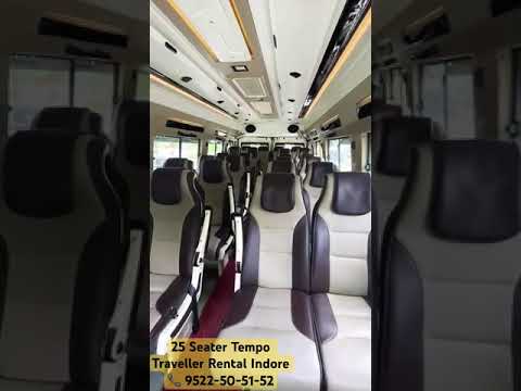 26 Seater Tempo Traveller On Rent In Indore • Tourist Traveller Indore Book Now 9522505152
