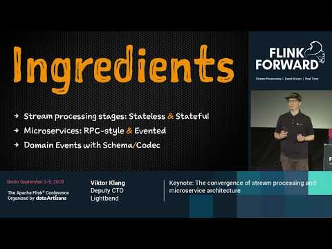 KEYNOTE: The convergence of stream processing and microservice architecture - Viktor Klang