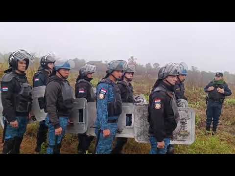 INJUSTICIA EN PARAGUAY DESALOJO CAMPESINO ASENTAMIENTO SAN MIGUEL DISTRITO DE MARACANA PARAGUAY