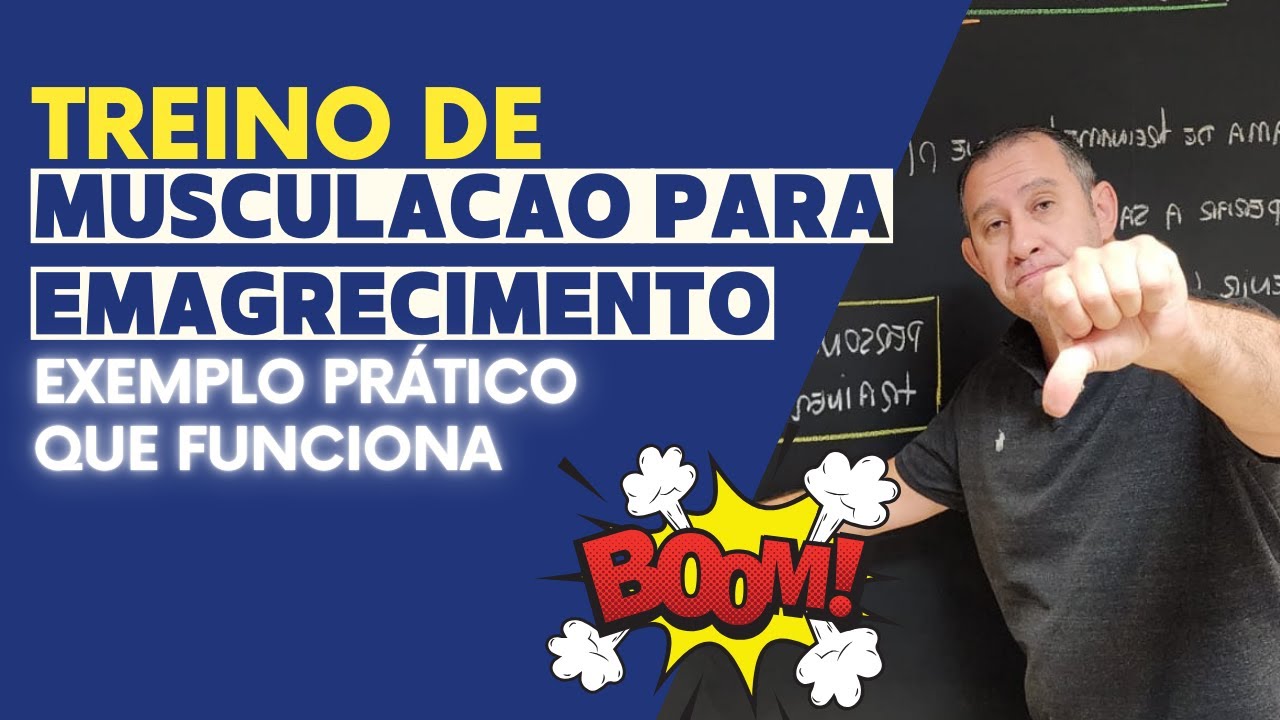 Treino de Musculação para Emagrecimento: Exemplo Prático que Funciona!