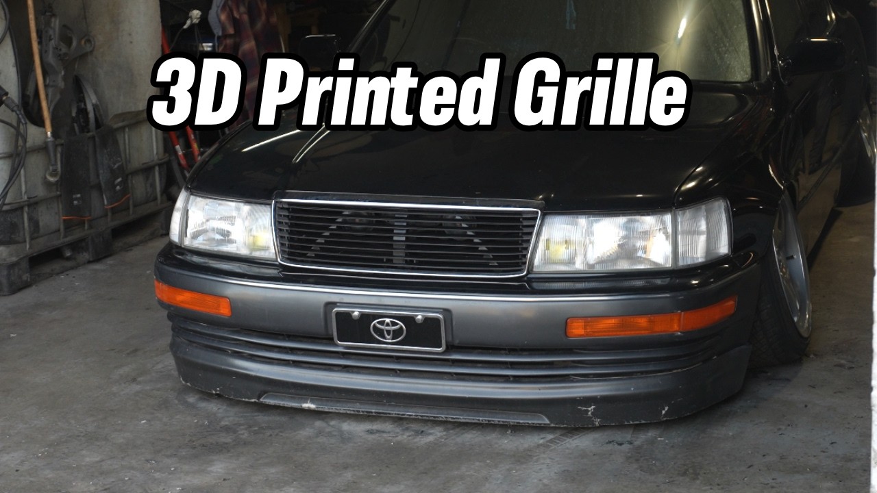 I 3D Printed an Entire Front Grille
